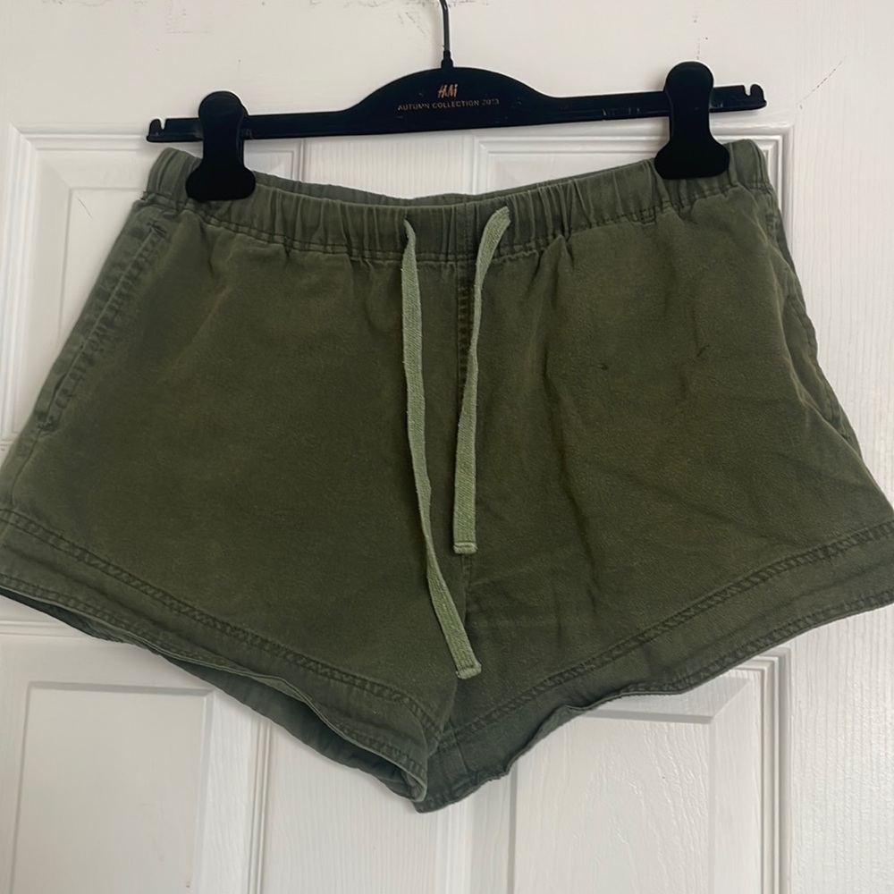 Camilla and Marc Khaki shorts